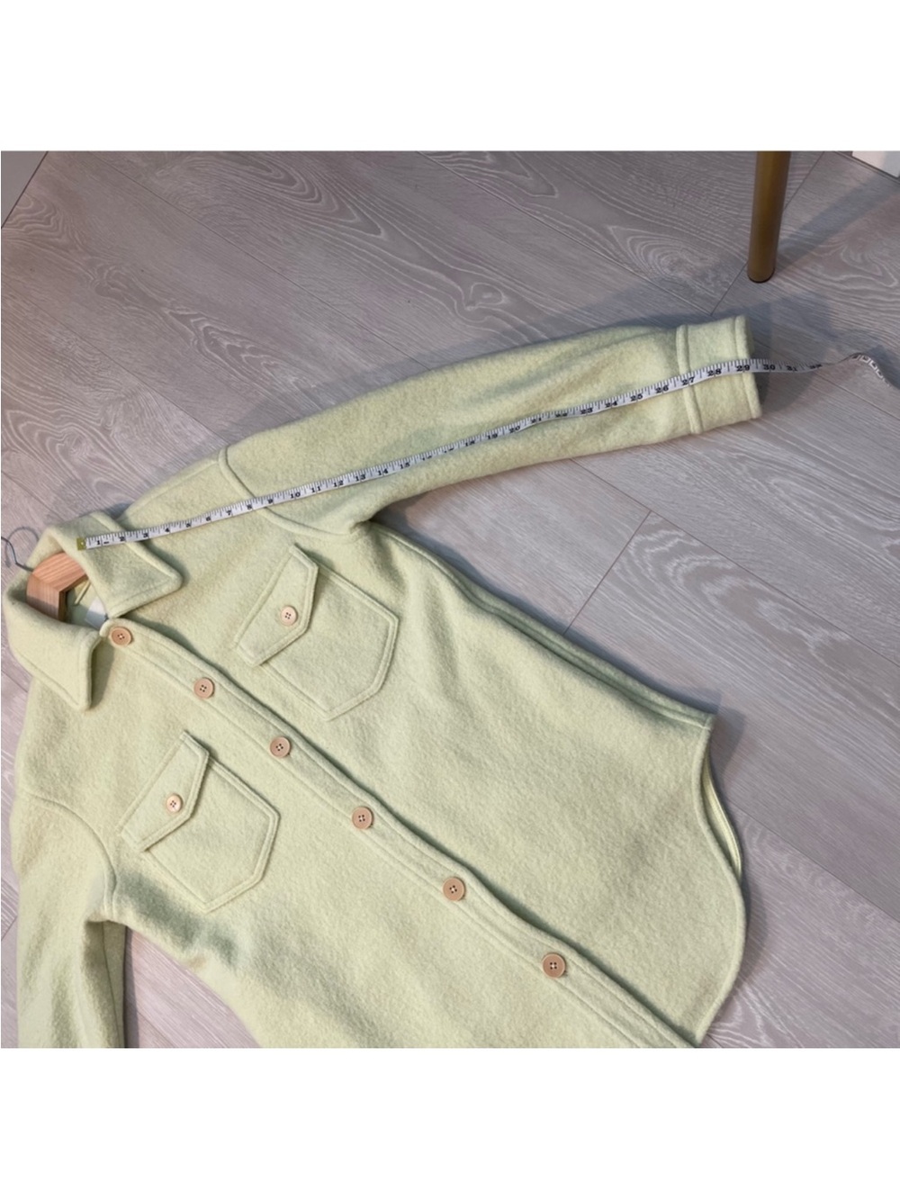 Wilfred Light Lime Oversized Shirt Jacket - Women - Picture 12 of 16
